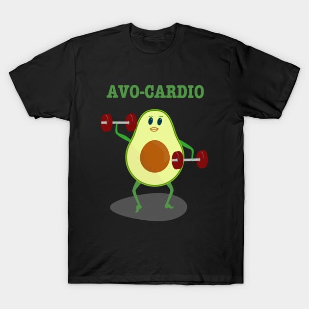 Avo-cardio T-Shirt by TeawithAlice